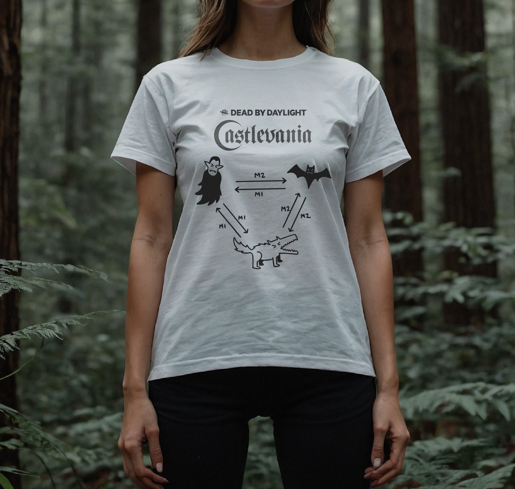 Dead by Daylight x Castlevania Vampiric Shift Tee