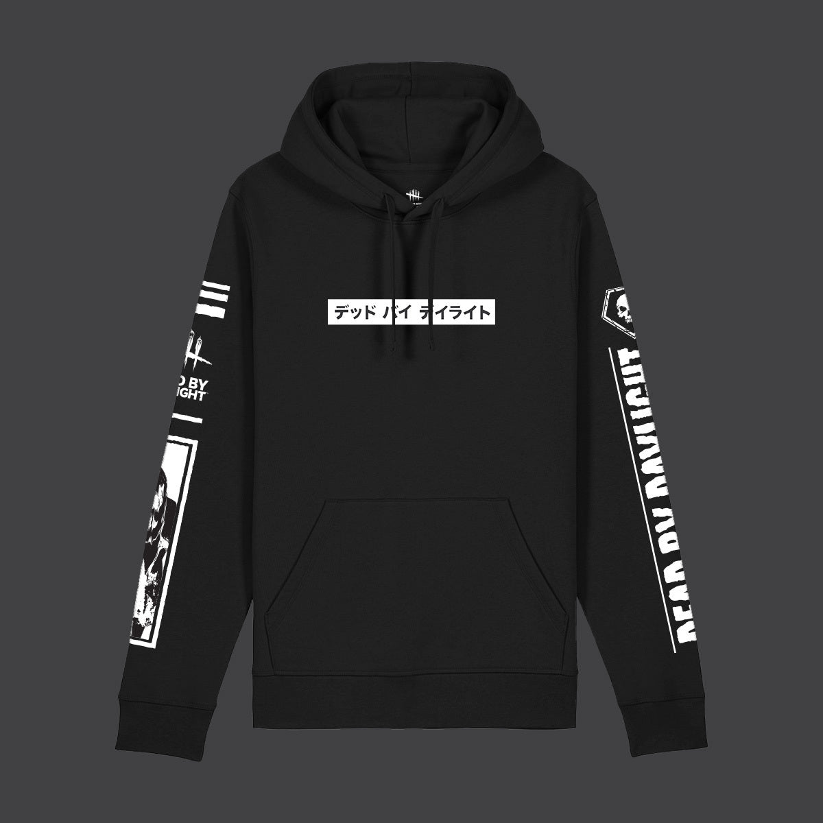 Retro Sadako Hoodie - Black