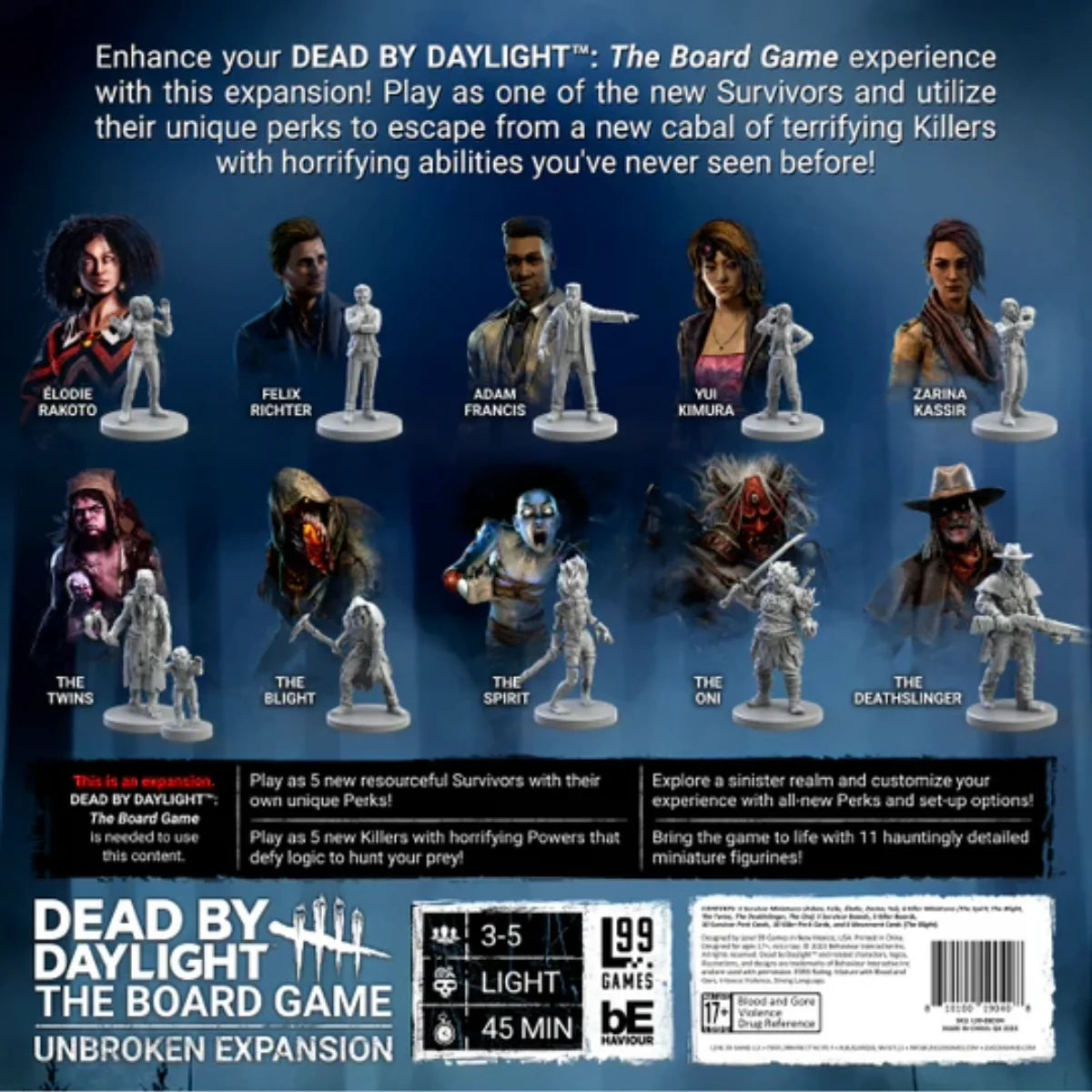 Dead by Daylight: The Board Game Unbroken Expansion