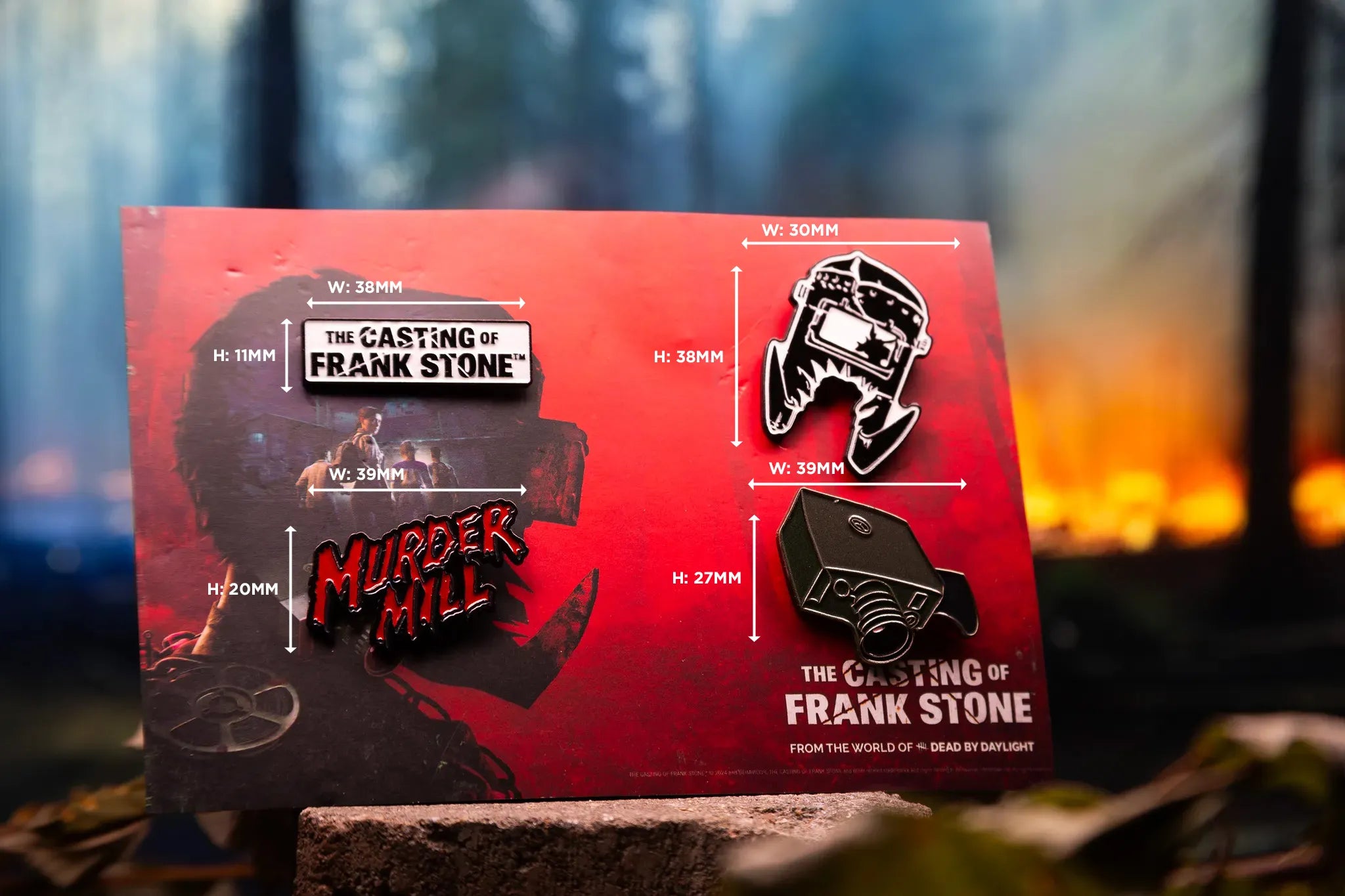 Casting of Frank Stone Pin Set