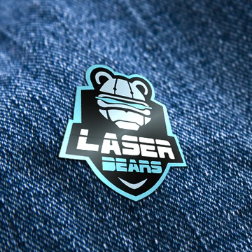 Laser Bears Lapel Pin