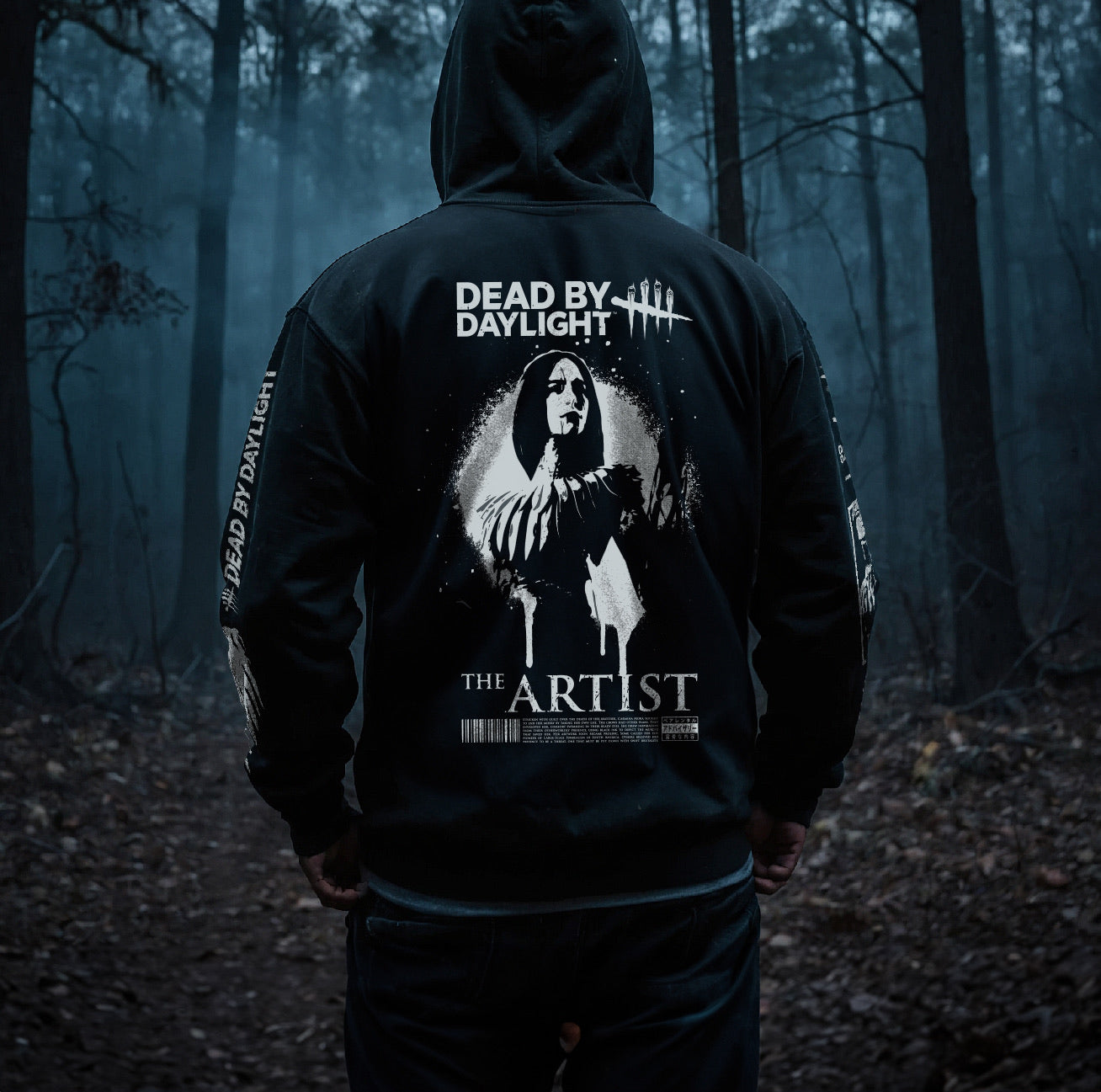 The Artist Retro Hoodie - Black