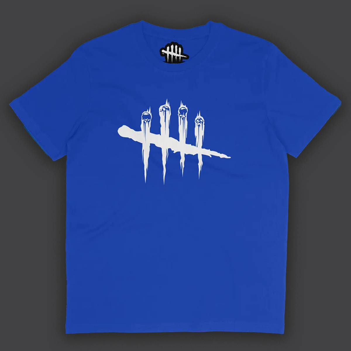 Slashes Unisex Crew Tee (Royal Blue)