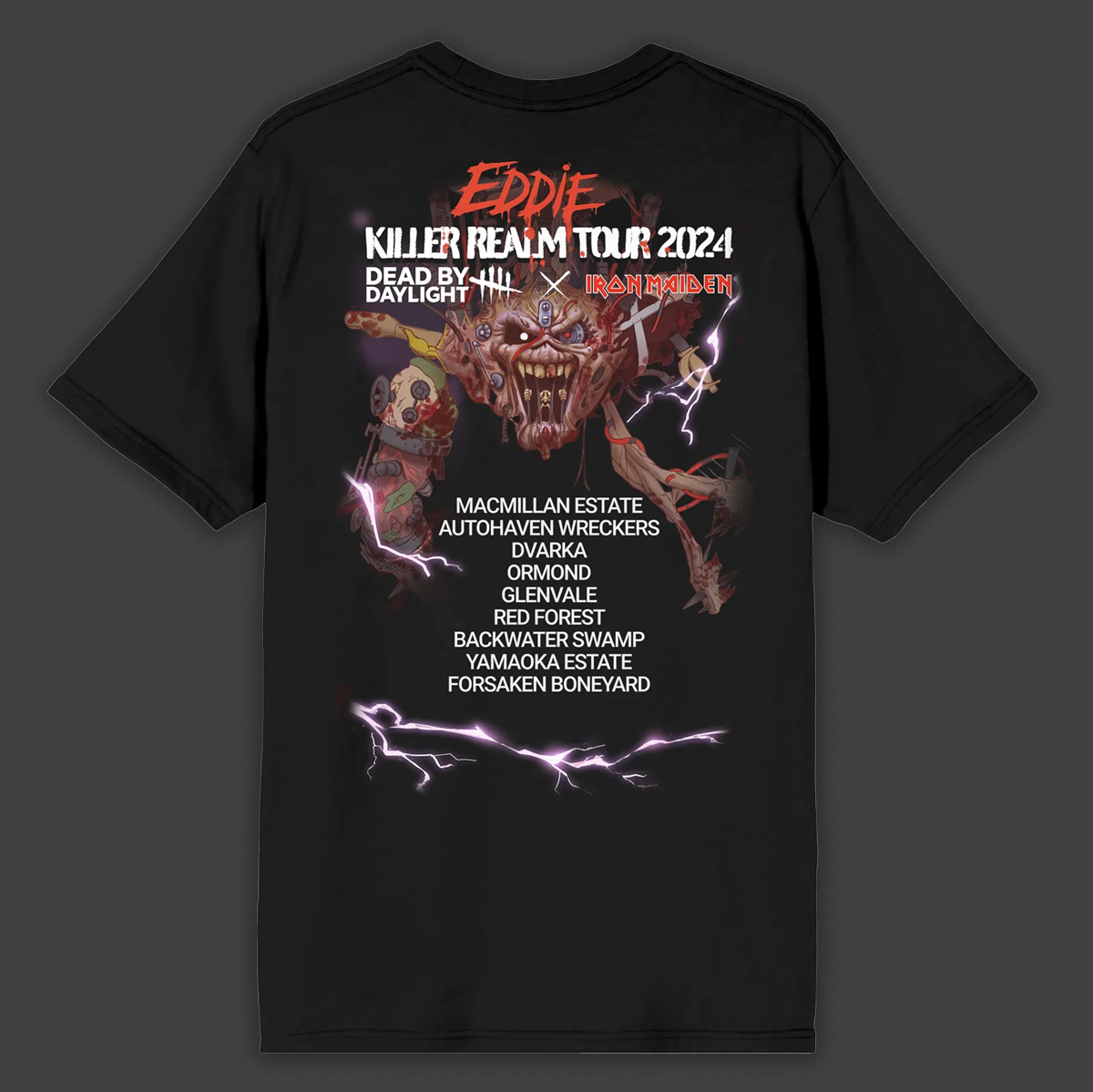 Dead by Daylight x Iron Maiden Eddie's Live Shirt