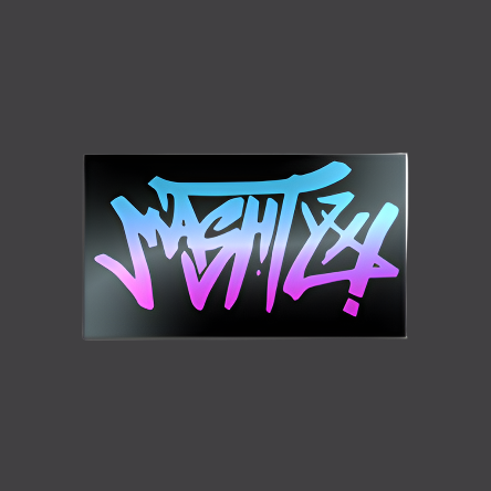 Nea Graffiti Lapel Pin