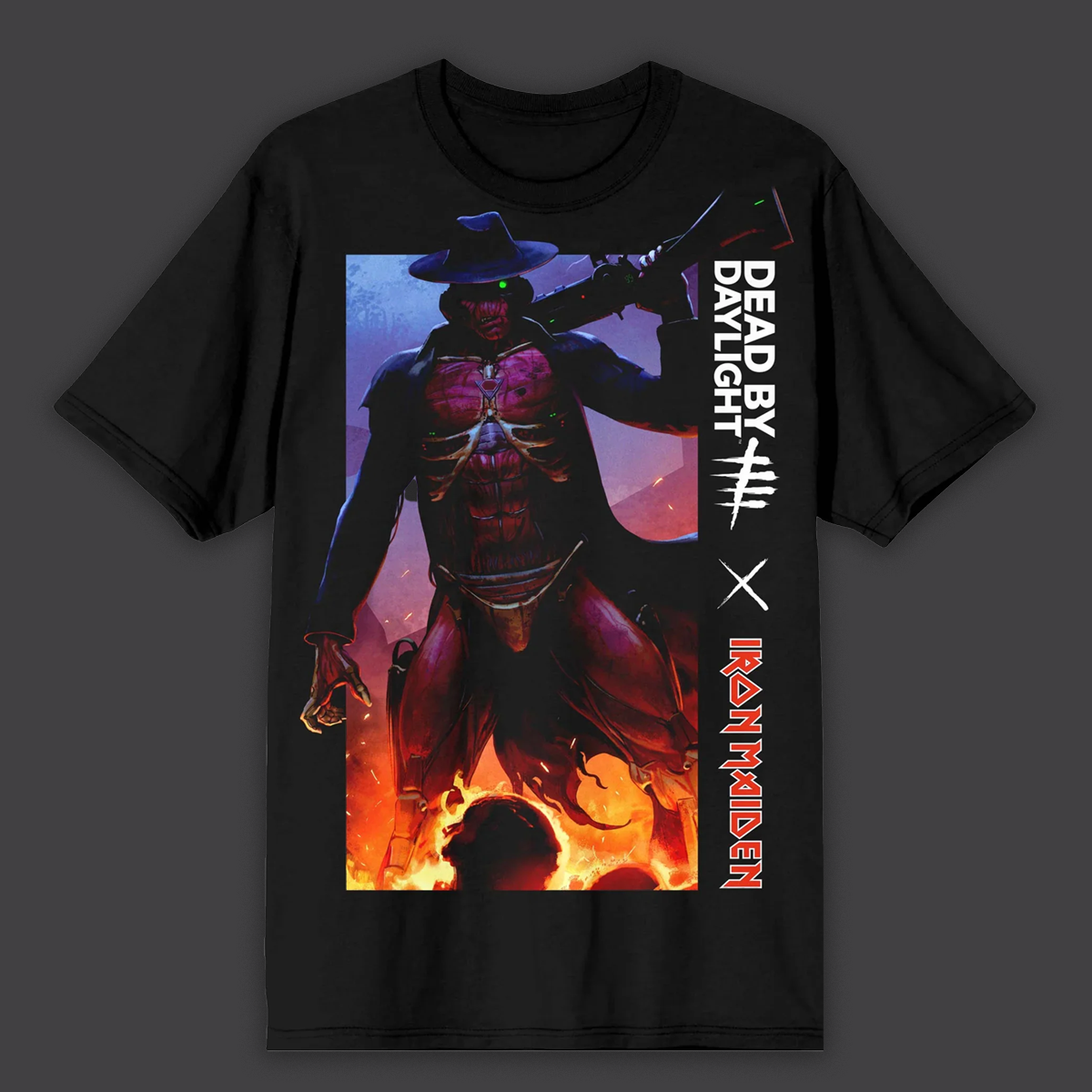 Dead by Daylight x Iron Maiden Stranger Eddie Tee